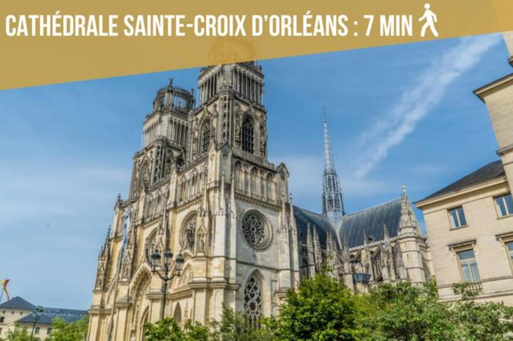オルレアンLe Sainte Anne *Studio*アパートメント エクステリア 写真